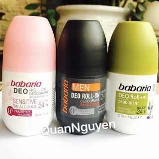 LĂN KHỬ MÙI HOA ANH ĐÀO BABARIA 50ml (ChÍnh Hãng TÂY BAN NHA )