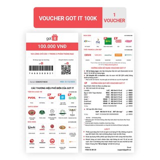 [HB GIFT] Voucher Got it 100K
