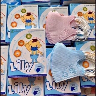 Khẩu trang Lily cho bé hộp 10 cái