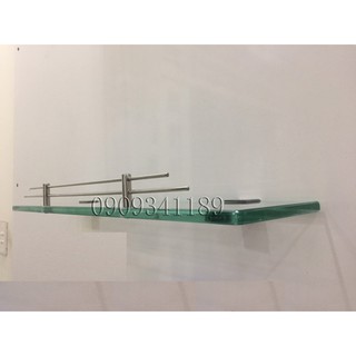 Kệ gương phòng tắm Inox 304 500 x 120 x 10mm cao cấp
