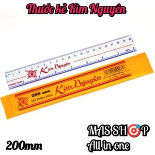 Thước kẻ KIM NGUYÊN® Mica (20cm)