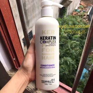 ✅ Hàng_Chính_Hãng_100%✅DẦU XẢ SIÊU MƯỢT CHỐNG RỤNG TÓC KERATIN COMPLEX KENDALI 500ML