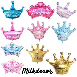 Bóng Bay Hình Vương Miện Các Mẫu Trang Trí Sinh Nhật MS09