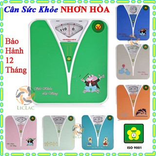 Cân Sức Khỏe NHƠN HÒA 120kg - Cân chăm sóc sức khỏe Gia Đình - Cân Phát Triển Sức Khỏe NHƠN HÒA hàng Việt Nam chất lượng