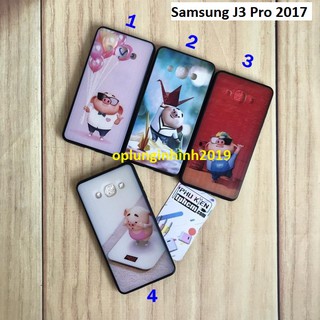 Ốp lưng Samsung J3 Pro 2017 hình Heo cực yêu