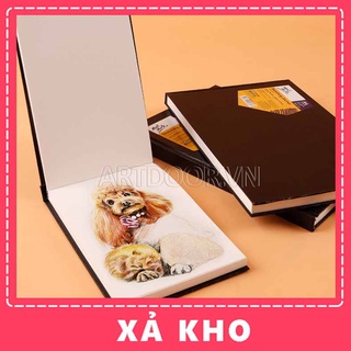 [ARTDOOR] Sổ vẽ Chì MONT MARTE Journal 150gsm bìa da (vân mịn)