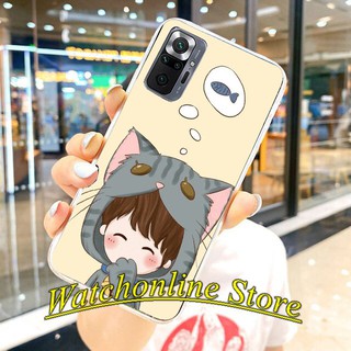 Ốp lưng silicon Xiaomi Mi 11 lite / Redmi Note 10 / Redmi Note 10 pro / K40 k40 pro Poco F3 Redmi 9T in Thỏ cute P1