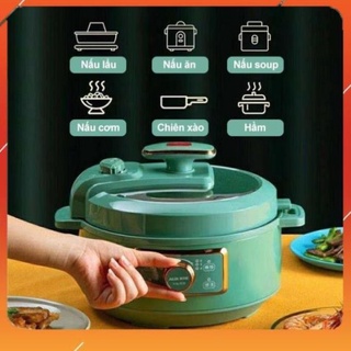 Nồi Áp Suất Điện Đa Năng Nội Địa Trung Dung Tích 3L, Nấu Lẩu, Hầm, Soup - Hàng đẹp