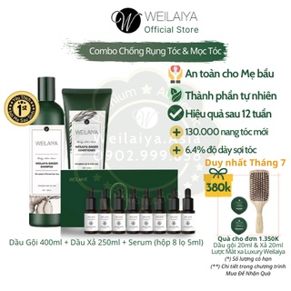 Mọc Tóc Nhanh Hàng Đầu Với Combo Chống Rụng Tóc Mọc Tóc Weilaiya Chính hãng - Cam Kết Hiệu Quả từ 3-4 tuần