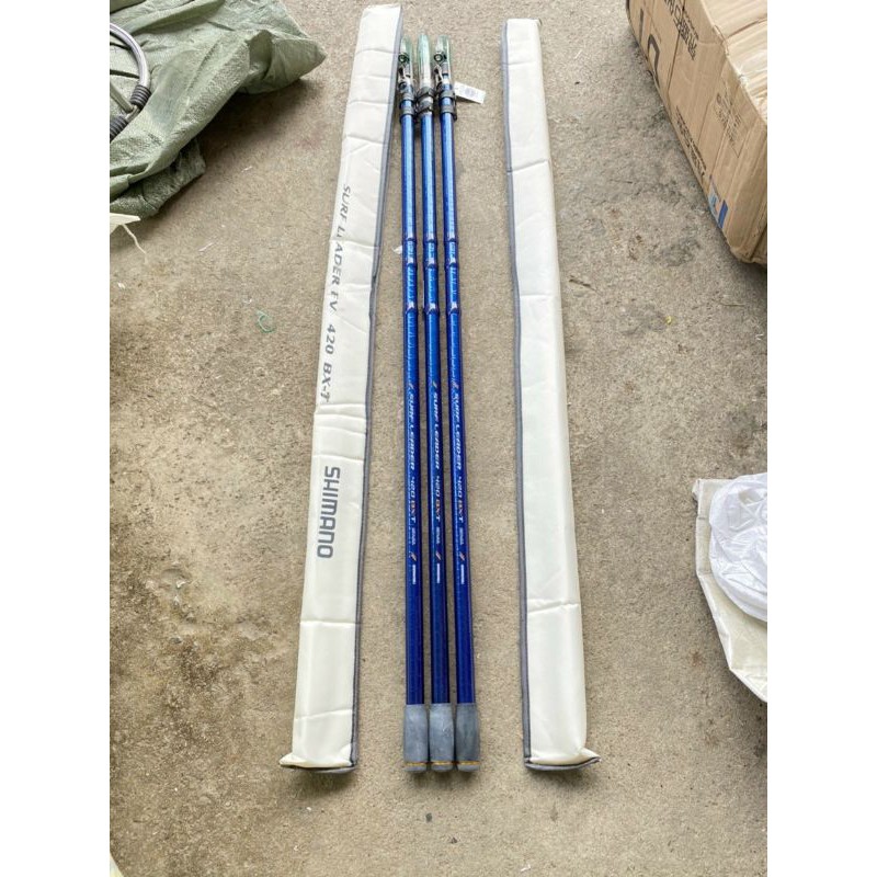 Cần lục surf leader gamakasu 4m5 cứng bxt