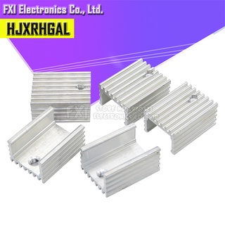 Bộ 10 Linh Kiện Bán Dẫn TO-220 15 * 10 * 20mm Diy Bằng Nhôm Cho Transistors TO220 U type ibuw