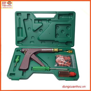 Súng vá lốp không săm. Bộ vá lốp không săm ô tô, xe máy, Súng vá nấm