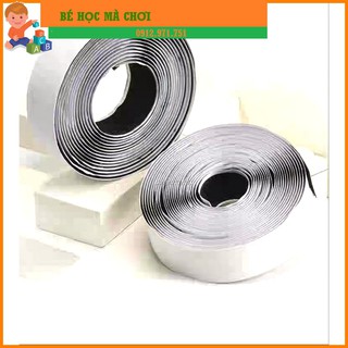 Băng dán xé có keo bản 2.5cm (velcro tape/ khóa nhám)(1 set)