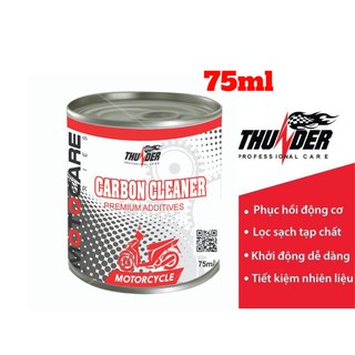 Tẩy Cặn CACBON, Phụ Gia Xăng Vệ Sinh Kim Phun THUNDER 75ML