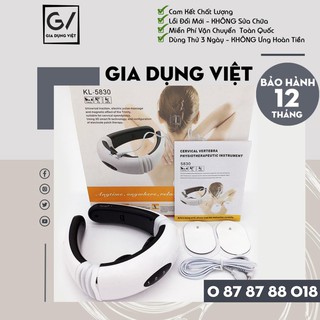 máy massage trị liệu cổ vai gáy KL5830, massage xung điện từ trường cân bằng âm dương cao cấp