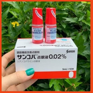 Nhỏ mắt cận thị Sancoba Nhật bản [FREE SHIP] chuẩn nội địa Hỗ trợ người cận thị - Điều tiết chứng mỏi mắt, rối loạn điều