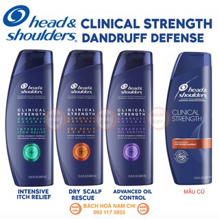Dầu Gội Head &amp; Shoulder (H&amp;S) Clinical Strength 400ml
