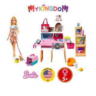 Đồ Chơi BARBIE Cửa Hàng Chăm Sóc Thú Cưng Của Barbie GRG90