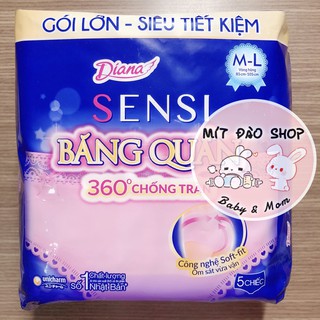 Băng đêm dạng quần Diana 2 chiếc/gói - 5 chiếc/gói