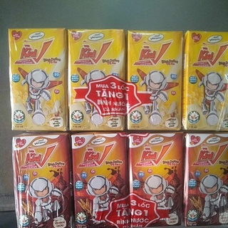 Sữa yến mạch vietngucoc Kid vị đậu phộng chuối và cacao 110ml