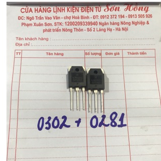 Cặp sò công suất NJW0302 và NJW0281 khuếch đại âm thanh