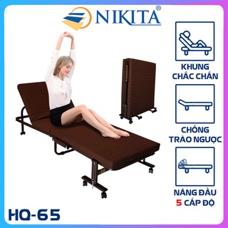 Giường gấp gọn đa năng - Chính hãng NIKITA - Mẫu Hàn Quốc HQBT65