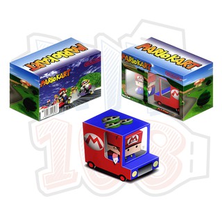 Mô hình giấy Hộp xe MarioKart - Boxzet