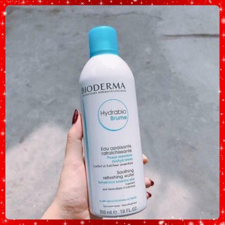 Bioderma Hydra Brume 300ml - Xịt Khoáng Cho Da Nhạy Cảm - Hàng Pháp