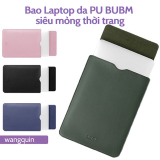 Sẵn VN - Hoả Tốc Bao da PU Macbook Laptop túi bảo vệ siêu mỏng chống trầy xước bảo vệ máy 13" 13.3" 14" Đủ màu