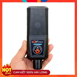 Mic Thu Âm AQTA ALC280 ⚡FREE SHIP⚡ Hàng Loại 1 Hát Cực Nhẹ . Kiểu Dáng Đầu Mic Dẹt Khá Bắt Mắt , Chất Âm Cực Hay
