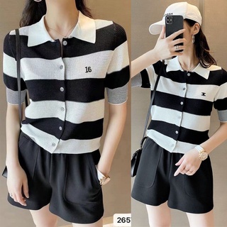 Áo Thun Kẻ Có Cổ Quảng Châu Áo Phông Đẹp Cao Cấp Style Lịch Sự Công Sở