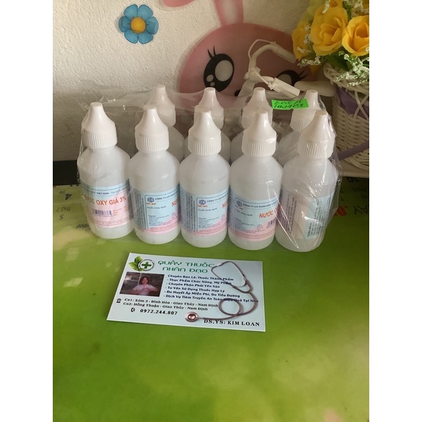 Nước oxy già 3%