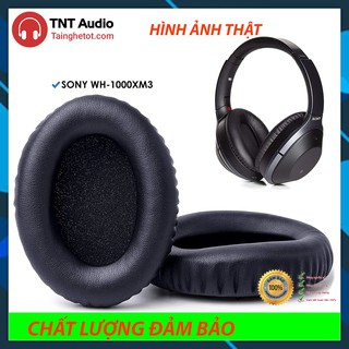 Set 2 đệm Tai Nghe Cho Sony WH-1000Xm3 (Pad da cho tai nghe Sony WH-1000XM3) (Sony WH-1000XM3)