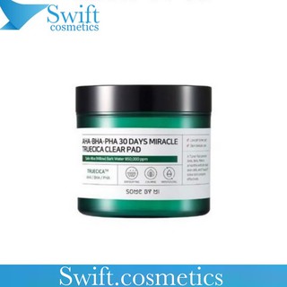 Miếng Tẩy Da Chết Some By Mi AHA-BHA-PHA 30 Days Miracle Truecica Clear Pad