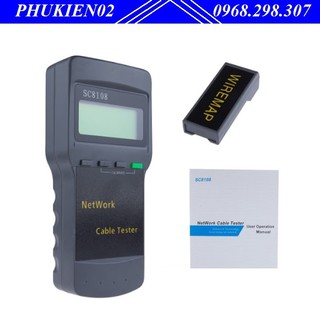 Máy test tín hiệu cáp mạng SC-8108, Network test Lan đa năng