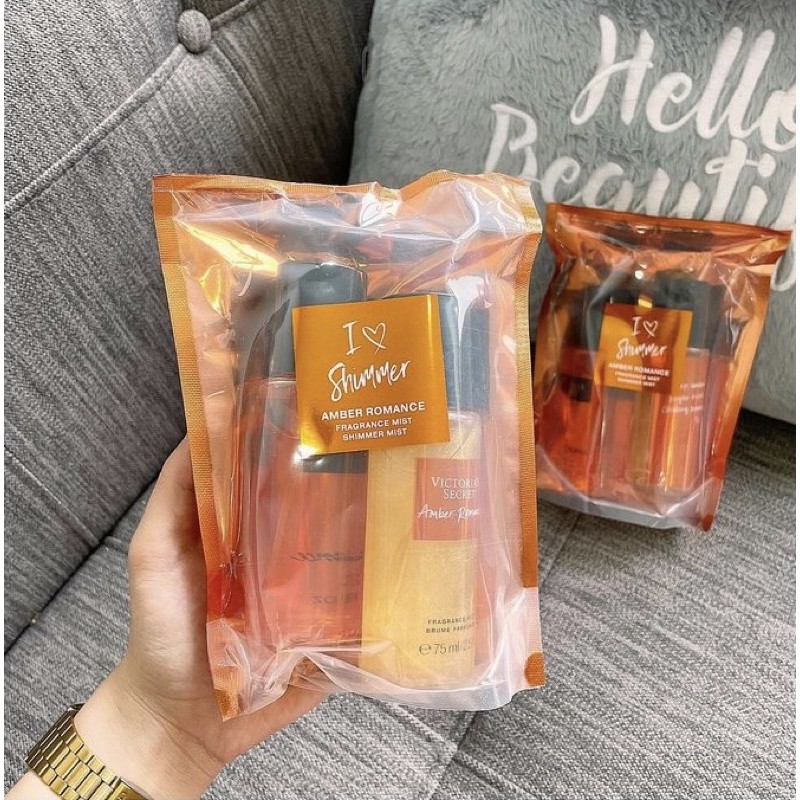 Set Bodymist Amber Romancer