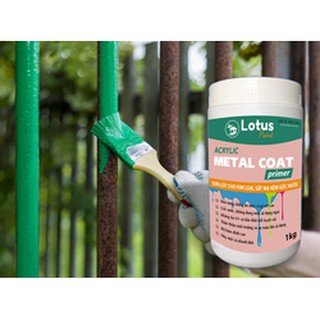Sơn kim loại - Sơn lót sắt mạ kẽm, không dung môi, nhẹ mùi, an toàn, hệ nước - Acrylic metal primer