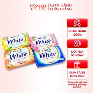 Xà Phòng Tắm Kao White 130g - Xà bông tắm số 1 Nhật Bản