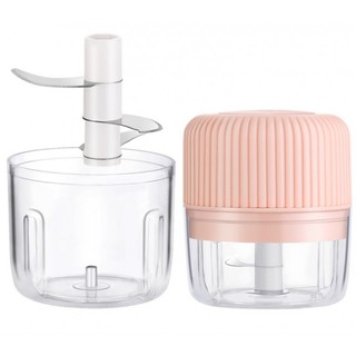 Máy Xay Tỏi 3 Lưỡi 250ml Hỗ Trợ Sạc USB