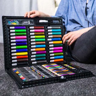 Hộp Bút Chì Màu 150 Chi Tiết cho Bé