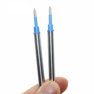 [Mã LIFEBOOK2 giảm 10% đơn 0Đ] [Set 2]Ruột ngòi bút ký gel nước xanh/đen 0.7mm