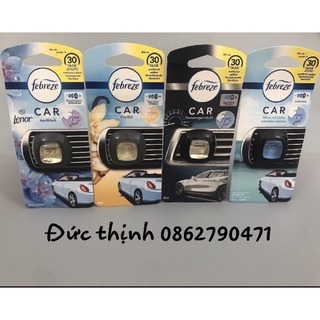 (Có bill) Nước hoa xe hơi Febreze, nước hoa ô tô với công nghệ lưu hương tới 30 ngày - Nội địa Đức