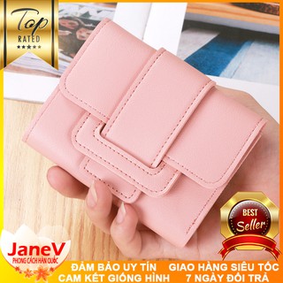 [8 MÀU] Ví Nữ Mini Ngắn Cầm Tay Phong Cách Hàn Quốc TVNN266