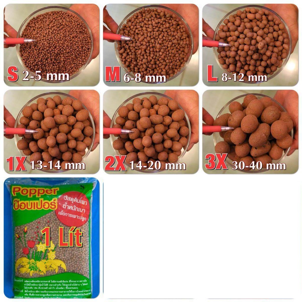 Đất sét nung POPPER 1 lít133