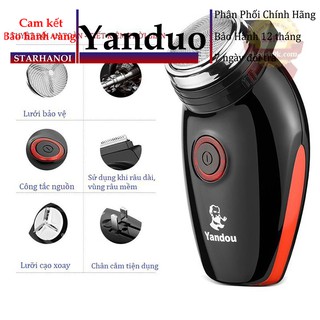 Máy cạo râu Yandou SC 501 siêu bền đầu tròn cho nam hàng nội địa