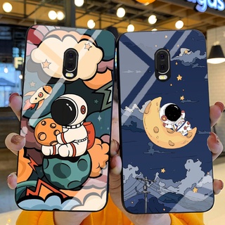 Ốp Lưng SAMSUNG GALAXY J7 PLUS Ốp kính bóng cao cấp Phi Hành Gia