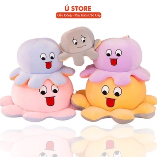 Gấu bông bạch tuộc cảm xúc | Thú bông bạch tuộc cute | Bông siêu mềm mịn size 25cm - 35cm - 60cm