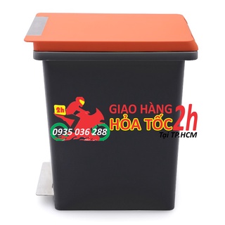 THÙNG RÁC COMPACT X XÁM ĐEN, XANH, CAM 20 LÍT (Tel : 0935 036 288 - 0976 630 688)