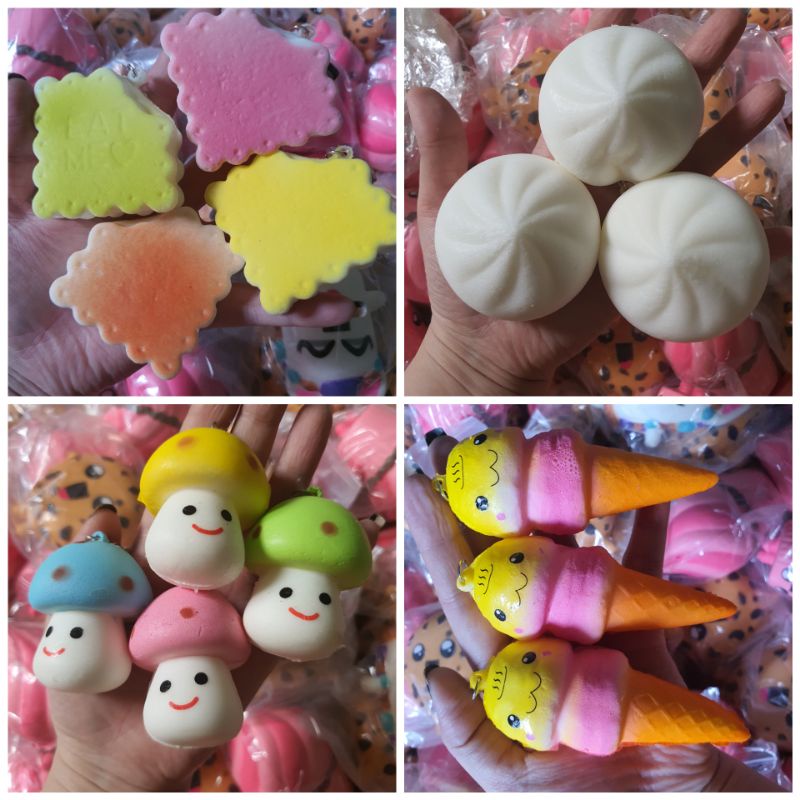 squishy mini chất xốp chậm tăng vừa 5-7cm