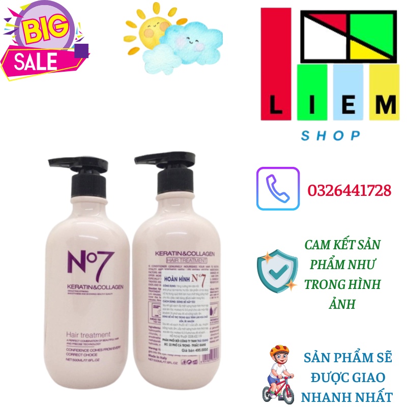 HẤP SIÊU PHỤC HỒI No7 ❤️Hấp siêu phục hồi No7❤️